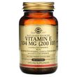 Solgar, Натуральный витамин Е, 134 мг (200 МЕ), 100 мягких желатиновых капсул (SOL-03501)