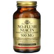 Solgar, ніацин, що не викликає почервоніння, 500 мг, 100 рослинних капсул (SOL-01911)