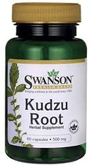 Кудзу корінь, Anson Kudzu Root, Swanson, 500 мг, 60 капсул (SWV-11034), фото