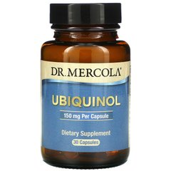 Dr. Mercola, убихінол, 150 мг, 30 капсул (MCL-01799), фото