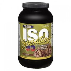 Ultimate Nutrition, ISO Sensation, Изолят сывороточного протеина, ваниль, 910 г (ULN-00281), фото