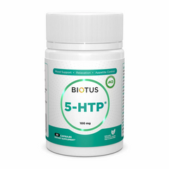 Biotus, 5-HTP (5-гідрокситриптофан), 5-HTP, 30 капсул (BIO-530968), фото