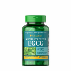 Экстракт зеленого чая, EGCG, Puritan's Pride, 350 мг, 120 капсул (PTP-18168), фото