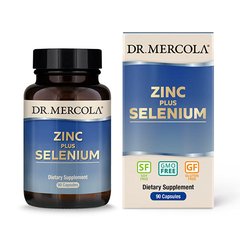 Dr. Mercola, цинк и селен, 200 мкг, 30 капсул (MCL-03065), фото