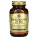 Solgar SOL-02251 Solgar, поликосанол, 20 мг, 100 вегетарианских капсул (SOL-02251) 1