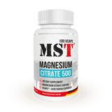 MST Nutrition MST-00304 MST Nutrition, Магній цитрат, 500 мг, 100 капсул (MST-00304)