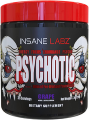 Insane Labz, Psychotic, 35 порций, Grape, 219 г (INL-18286), фото