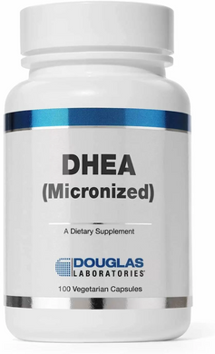 ДГЕА, мікронізований, DHEA, Douglas Laboratories, 25 мг, 100 капсул (DOU-20050), фото