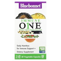 Bluebonnet Nutrition, Мультивитамины для поддержки иммунитета, Immune One, 30 вегетарианских капсул (BLB-00193), фото