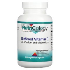 Nutricology, буферизований вітамін С з кальцієм та магнієм, 120 вегетаріанських капсул (ARG-50010), фото