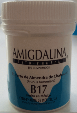 Вітамін B17, Amygdalin, Cyto Pharma, 100 мг, 100 таблеток, (CYTO-B17100100), фото