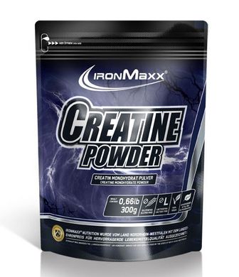 IronMaxx, Creatine Powder, 300 г (пакет), натуральный (815198), фото