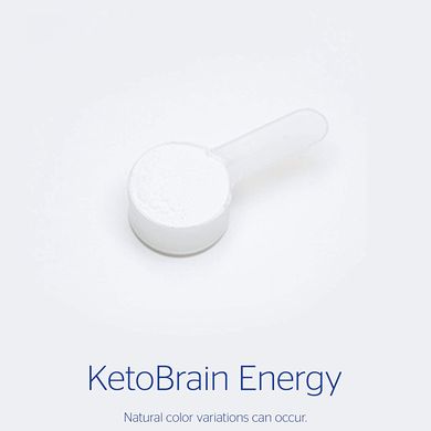 Кетони для енергії мозку і спортивної витривалості, KetoBrain Energy, Pure Encapsulations, полунично-лимонадний смак, 300 г (PE-02136), фото