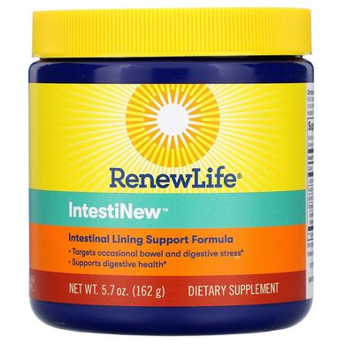 Renew Life, IntestiNew, формула для поддержки слизистой оболочки кишечника, 162 г (REN-63212), фото