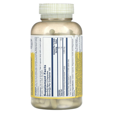 Solaray, Без масла, лецитин, с 95% фосфолипидов, 500 мг, 250 капсул (SOR-08301), фото