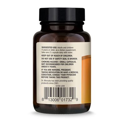 Dr. Mercola, липосомальный витамин D3, 1000 МЕ, 30 капсул (MCL-01732), фото