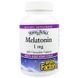 Natural Factors NFS-02714 Мелатонін, Melatonin, Natural Factors, 1 мг, 180 жувальних таблеток (NFS-02714) 1