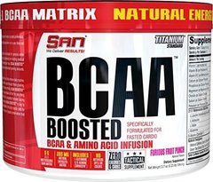 SAN, BCAA Boosted, затятий фруктовий пунш, 104,4 г (SAN-41368), фото