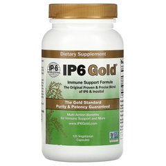 IP-6 International, IP6 Gold, Иммунная формула, 120 вегетарианских капсул (IPS-33080), фото