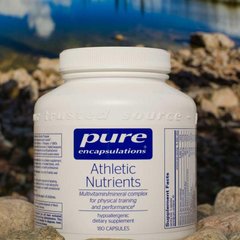 Мультивітамінів-мінеральний комплекс для тренувань, Athletic Nutrients, Pure Encapsulations, 180 капсул (PE-01188), фото