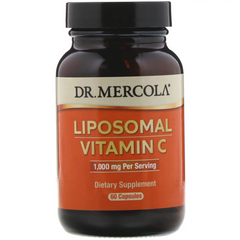 Dr. Mercola, Липосомальный витамин C, 500 мг,  60 капсул (MCL-01499), фото