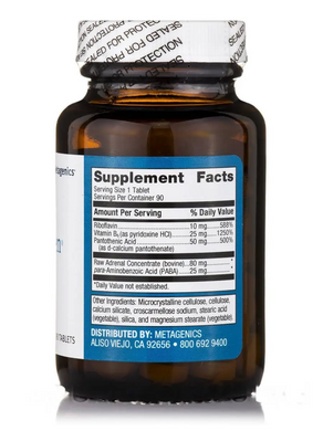 Metagenics, Вітаміни для підтримки наднирників, Adrenogen, 90 таблеток (MET-01101), фото