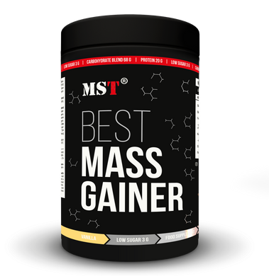 MST Nutrition, Mass Gainer, ваніль, 1000 г (MST-16337), фото