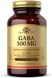 Solgar SOL-01211 ГАМК, Гамма-аминомасляная кислота (GABA), Solgar, 500 мг, 50 капсул (SOL-01210) 1