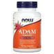 Now Foods NOW-03878 Now Foods, ADAM, превосходные мультивитамины для мужчин, 90 растительных капсул (NOW-03878) 1