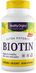 Healthy Origins, Биотин, 10000 мкг, 150 капсул (HOG-25116), фото