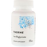 Thorne Research THR-00345 Thorne Research, бісгліцинат заліза, 25 мг, 60 капсул (THR-00345)
