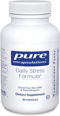 Антистресова формула, Daily Stress Formula, Pure Encapsulations, 90 капсул, (PE-00945), фото