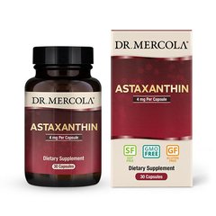 Dr. Mercola, Астаксантин, 4 мг, 30 капсул (MCL-03622), фото