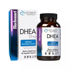 Bluebonnet Nutrition, DHEA (дегидроэпиандростерон), Intimate Essenitals, 25 мг, 60 вегетарианских капсул (BLB-04016), фото