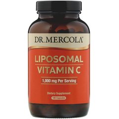 Dr. Mercola, Липосомальный витамин C, 1000 мг, 180 капсул (MCL-01559), фото