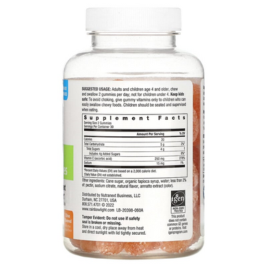 Rainbow Light, Жевательные мармеладки с витамином C, цитрусовые, 60 жевательных таблеток (RLT-20398), фото