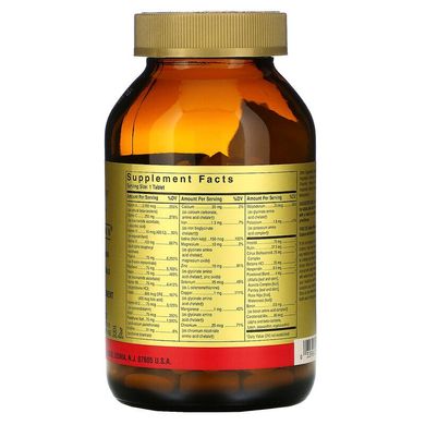 Solgar, Formula V, VM-75, комплексные витамины с хелатными минералами, 180 таблеток (SOL-01183), фото
