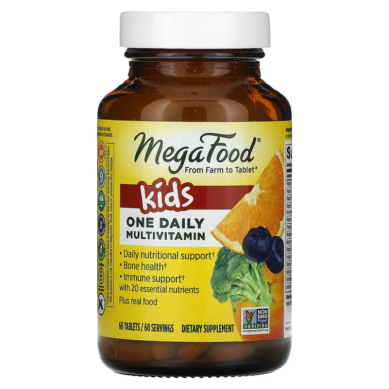Витамины для детей, MegaFood, 60 таблеток, (MGF-10180)